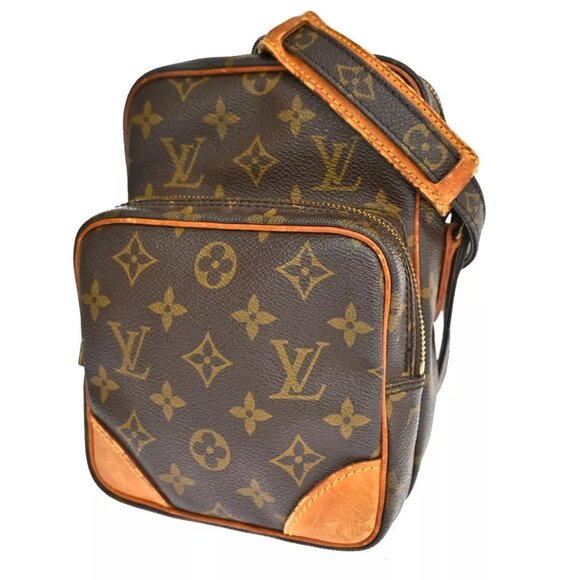 LOUIS VUITTON Amazon Crossbody Shoulder Bag Monogram Leather BN - Picture 1 of 16